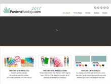 Tablet Screenshot of pantonekatalogu.com